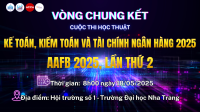 VÒNG CHUNG KẾT CUỘC THI HỌC THUẬT AAFB 2025 - LẦN THỨ 2