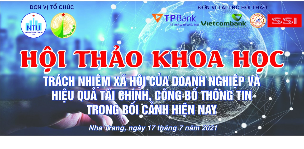 Hội thảo trách nhiệm xã hội của doanh nghiệp và hiệu quả tài chính, công bố thông tin trong bối cảnh hiện nay