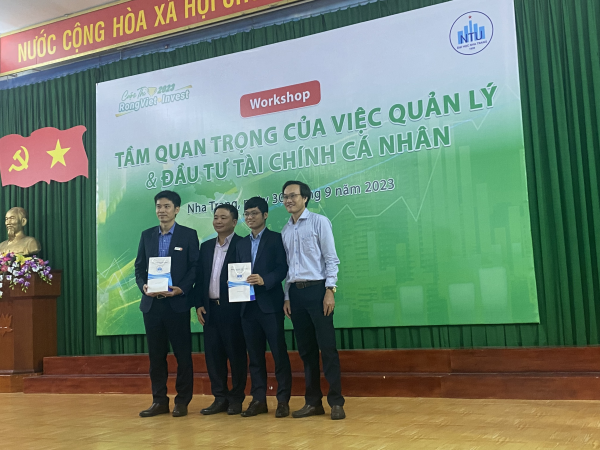 WORKSHOP “TẦM QUAN TRỌNG CỦA VIỆC QUẢN LÝ VÀ ĐẦU TƯ TÀI CHÍNH CÁ NHÂN”