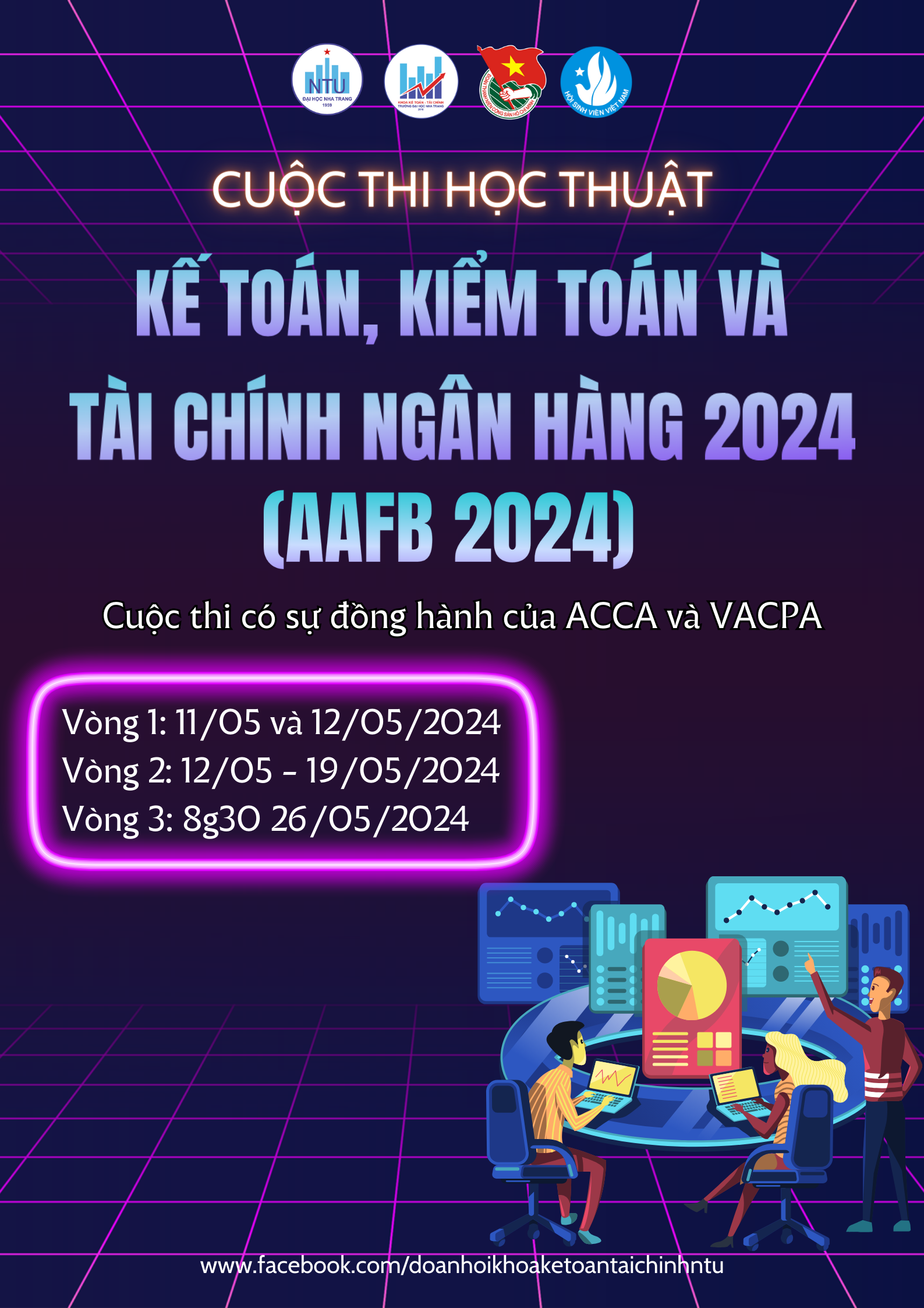 CUỘC THI “KẾ TOÁN, KIỂM TOÁN VÀ TCNH, NĂM 2024 (AAFB 2024)